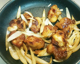 唐揚げ風な揚げない鶏モモ肉のしっとり焼き作り方12写真