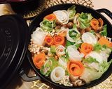 ストウブでお花畑鍋作り方9写真