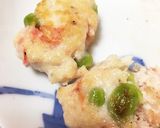 豆腐と鶏ひき肉の枝豆入り焼きナゲット作り方10写真