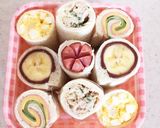 スパムおにぎり風♡くるくるロールサンド作り方8写真