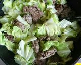 キャベツと挽き肉のザックリ炒め作り方4写真