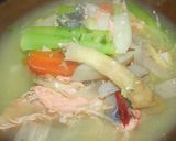 鮭のあら汁☆たっぷり野菜と(^^♪作り方1写真