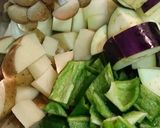 夏・野菜カレー作り方1写真