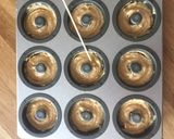 ピーナツバターの小さなドーナツマフィン作り方6写真
