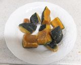 チンして混ぜるだけ かぼちゃのサラダ作り方1写真