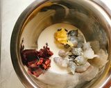 海老アボカドアンチョビのナンピザ(動画有作り方6写真