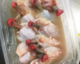 甘いタレを絡めた鶏肉の揚げものサラダ☆作り方1写真
