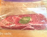 STAUBでポットロースト作り方1写真