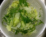 甘いタレを絡めた鶏肉の揚げものサラダ☆作り方5写真