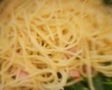 ほうれん草とベーコンの豆乳カルボナーラ作り方7写真