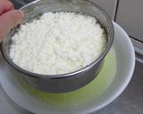 牛乳１リットルで作るベイクドチーズケーキ作り方2写真