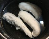 ヘルシー鳥ささみ丼作り方1写真