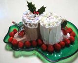 簡単ロールケーキでクリスマスブーツ☆作り方2写真