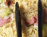 簡単楽チン塩中華風焼きそば作り方4写真