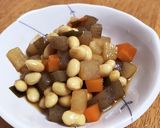 大根入り 五目豆作り方4写真