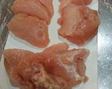 簡単ヘルシー☆鶏胸で揚げないチキン南蛮作り方1写真