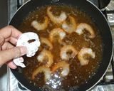 海老とキヌサヤの卵とじ♪作り方7写真