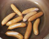 ☆ウィンナーとしいたけの鶏ガラ炒め☆作り方4写真