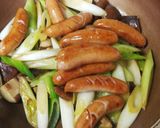 ☆ウィンナーとしいたけの鶏ガラ炒め☆作り方10写真