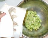 そら豆と海老の卵白焼き作り方6写真