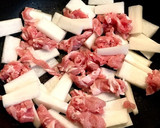 豚小間と大根と刻み昆布☆炒め煮作り方2写真