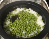 スナップエンドウの豆ご飯作り方3写真