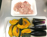 豚コマと野菜の揚げ浸し作り方2写真