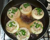 新玉ねぎのひき肉詰め煮物♪簡単作り方10写真