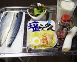 簡単ピリ辛塩サバ☆冷たい豆乳ラーメン☆作り方1写真