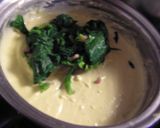 ほうれん草をホワイトソースで食べる作り方4写真