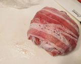 半熟卵のポテサラ肉巻き焼き作り方3写真