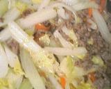 温玉のせ挽肉と野菜のあんかけ作り方2写真