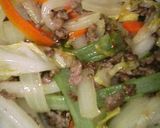 温玉のせ挽肉と野菜のあんかけ作り方3写真