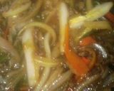 温玉のせ挽肉と野菜のあんかけ作り方5写真