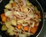 ひき肉とめんつゆを使った肉じゃが作り方4写真