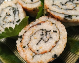 ワカメとゴマの巻き巻きおにぎり作り方8写真