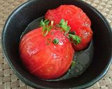 丸ごとトマトのレモン醤油漬け作り方3写真