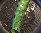 とりひき肉のスイスチャード包み作り方3写真