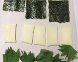 海苔とチーズと大葉のサンド作り方3写真