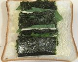 海苔とチーズと大葉のサンド作り方6写真