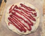 鰹フレークとじゃがいも、タマネギのピザ作り方6写真