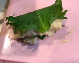 蕎麦がきと海老のしんじょう揚げ浸し作り方6写真