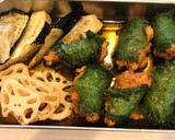 蕎麦がきと海老のしんじょう揚げ浸し作り方8写真