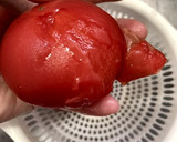 簡単 和風だしトマト作り方6写真