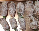 豚肉巻きスナップエンドウ作り方3写真
