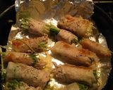 水菜の肉巻きマヨソテー作り方4写真