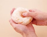 キャラメルリングみたいなドーナツおにぎり作り方5写真