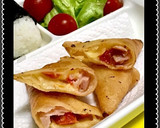 ハム チーズ ミニトマト 春巻き 皮余り作り方12写真