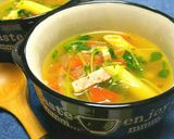 ◆オレガノ風味♪トマトのコンソメスープ作り方7写真