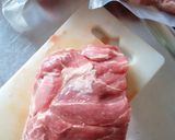 簡単に作れてインパクト大♪ローストポーク作り方2写真